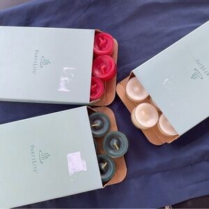 PartyLite Assorted Tealight Candles 3 Sets of 12